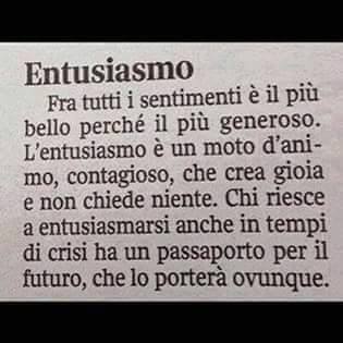 entusiasmo